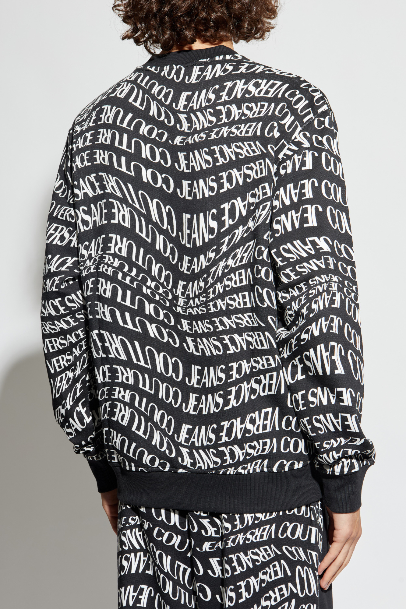 Versace Jeans Couture Sweatshirt with logo | Men's Clothing
